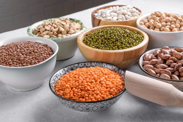 Mixed,Pulses,For,Healthy,And,Balanced,Diet,In,The,Bowls